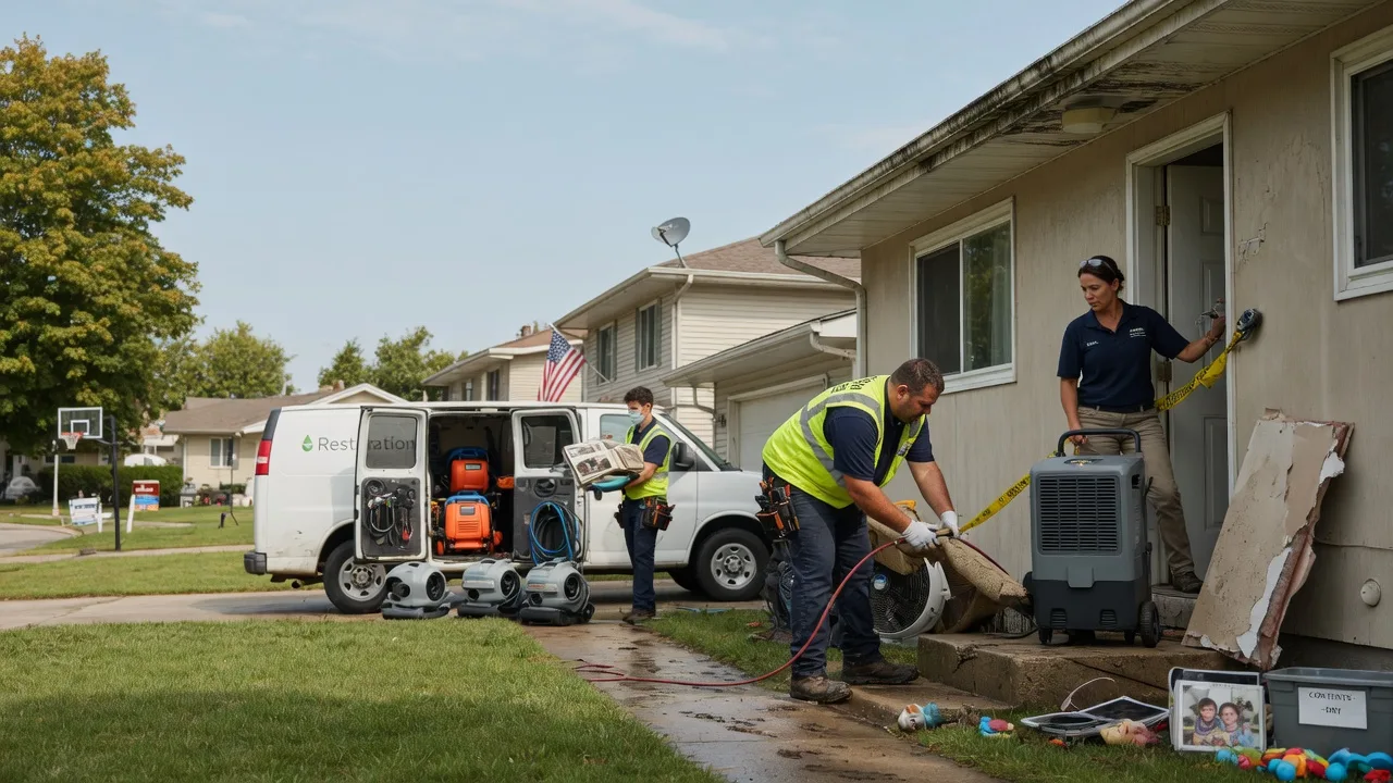Water Damage Restoration in Mindoro, WI near me